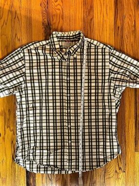 Y2K - lot of 3 men’s plaid shirts 2 J.Crew 1 Structure Plaid Cotton XL Like New